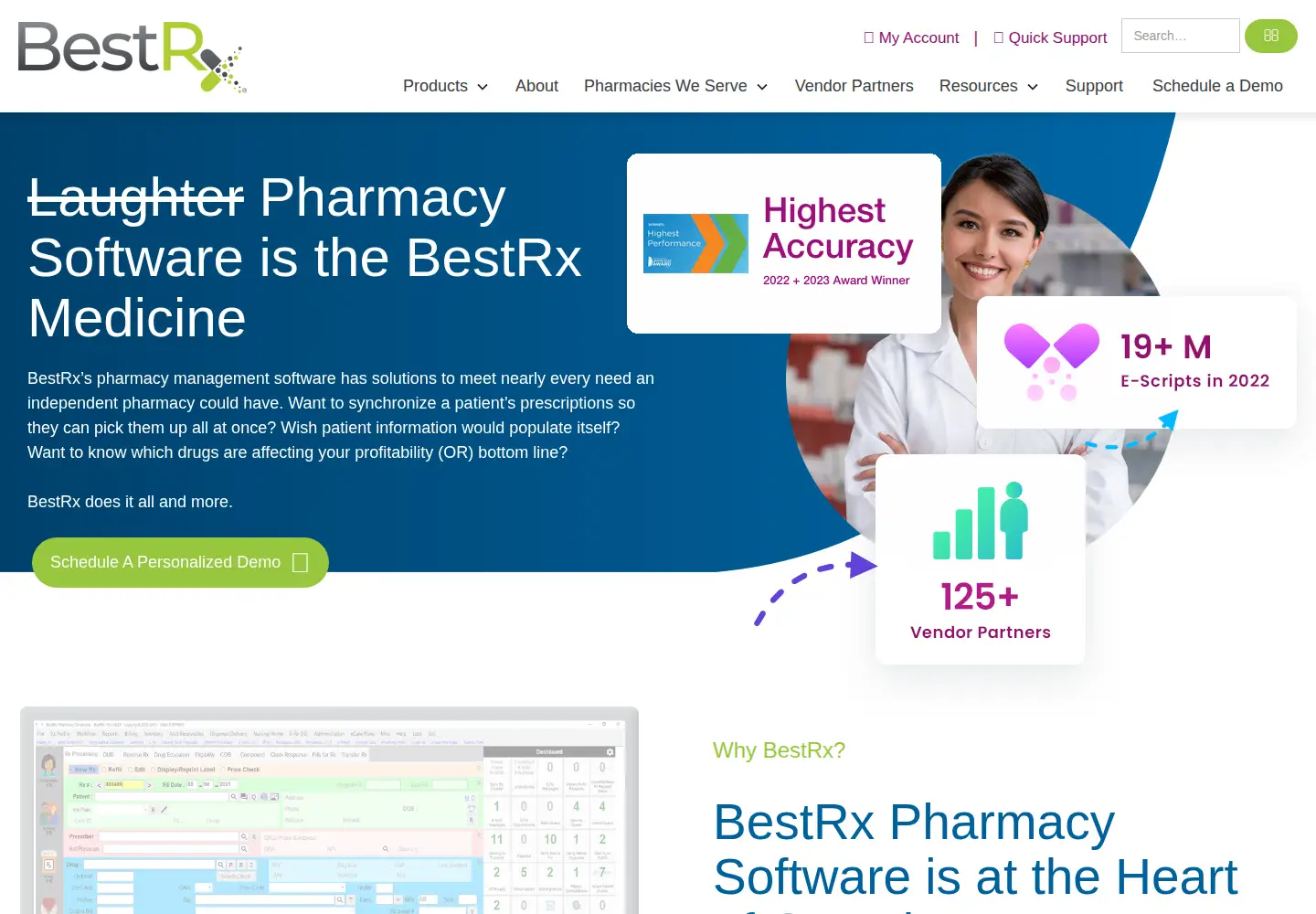 Screenshot of bestrx.com