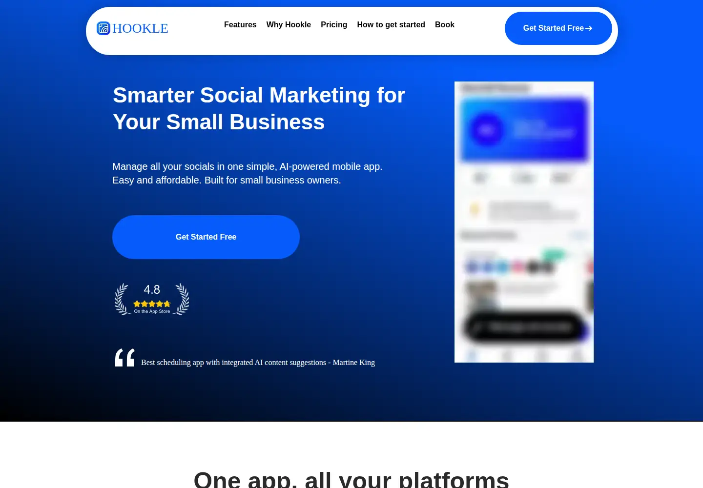 Screenshot of hookle.net