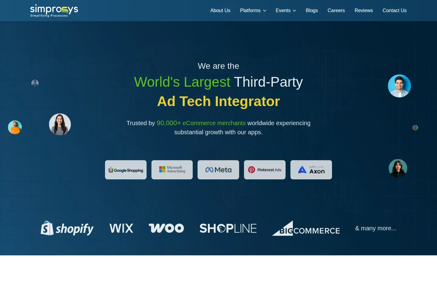 Screenshot of simprosys.com