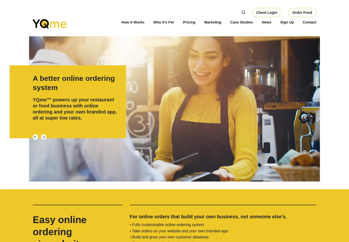 Screenshot of yqme.com.au