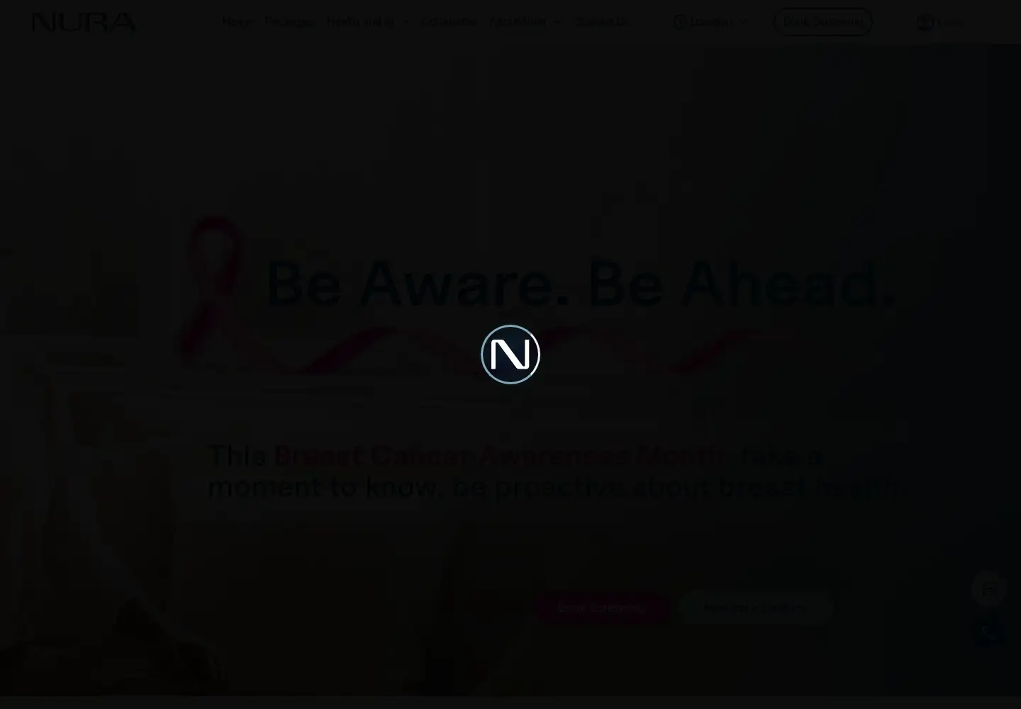 Screenshot of nura.in