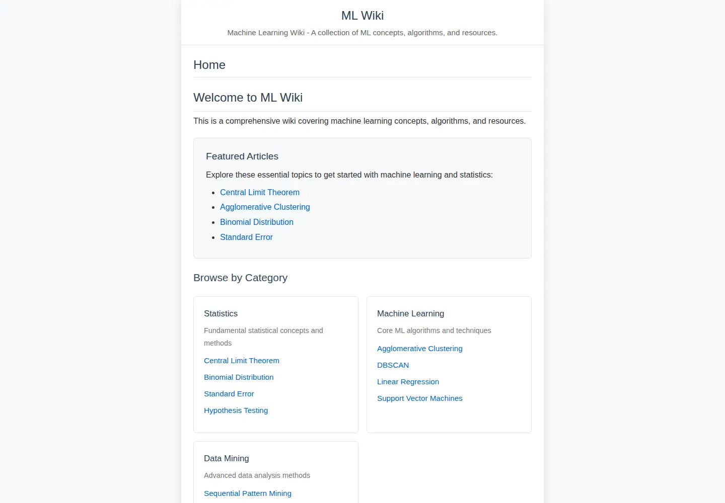 Screenshot of mlwiki.org