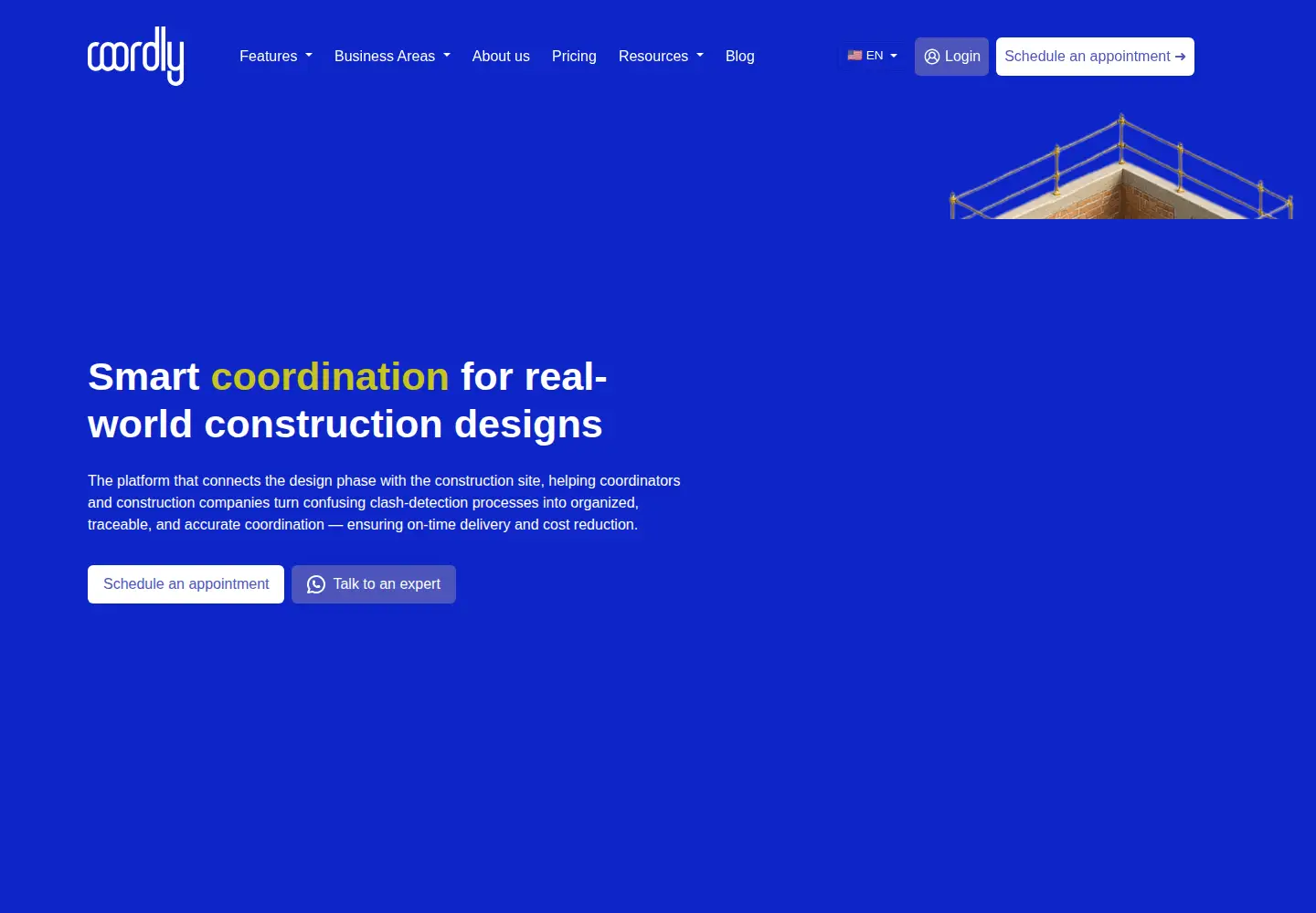 Captured homepage of coordly.co in the current scan