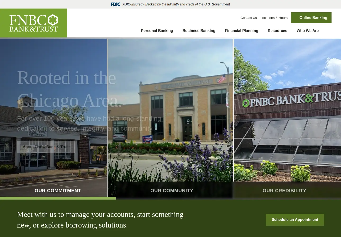 Screenshot of fnbcbt.com