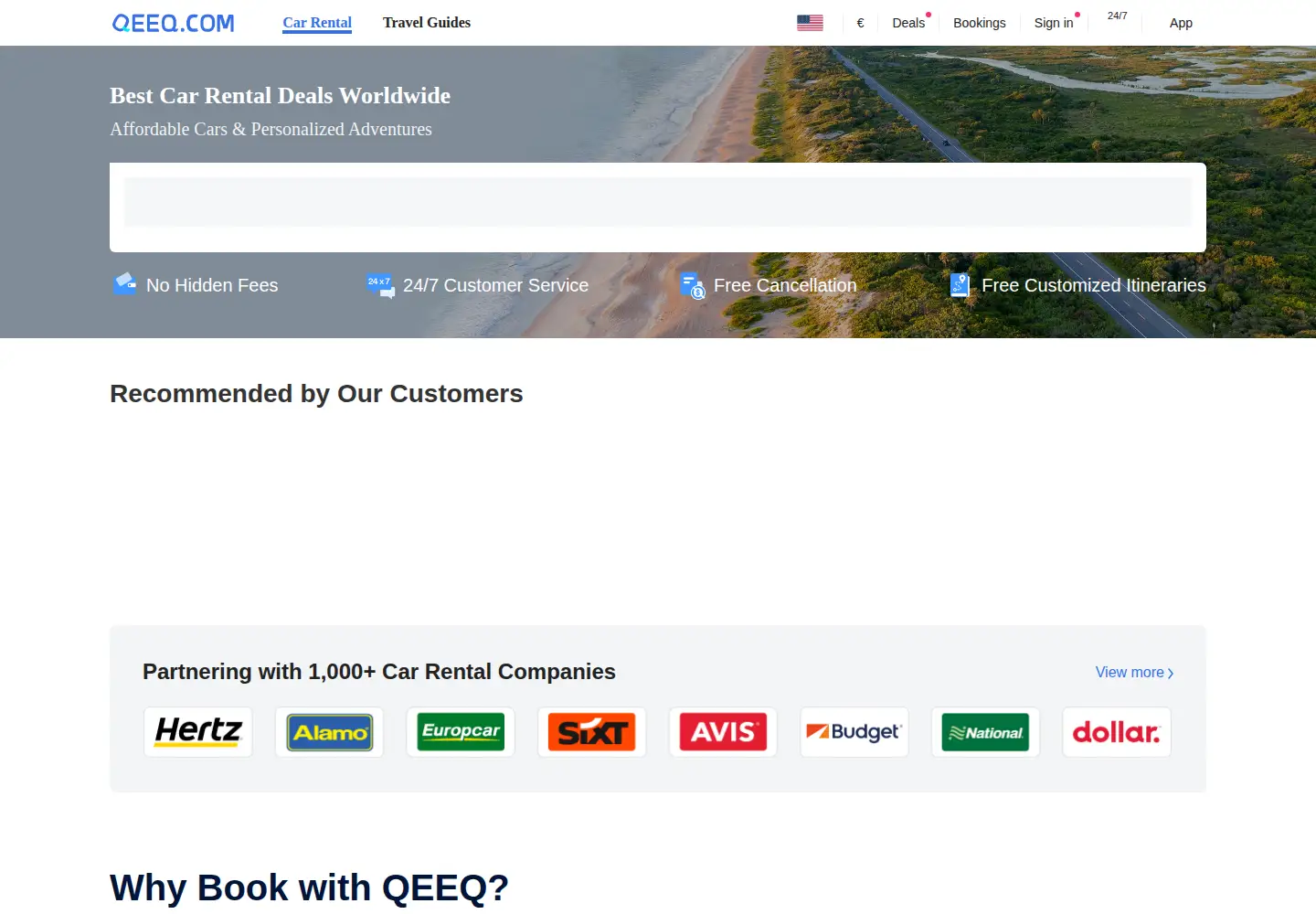 Screenshot of qeeq.com