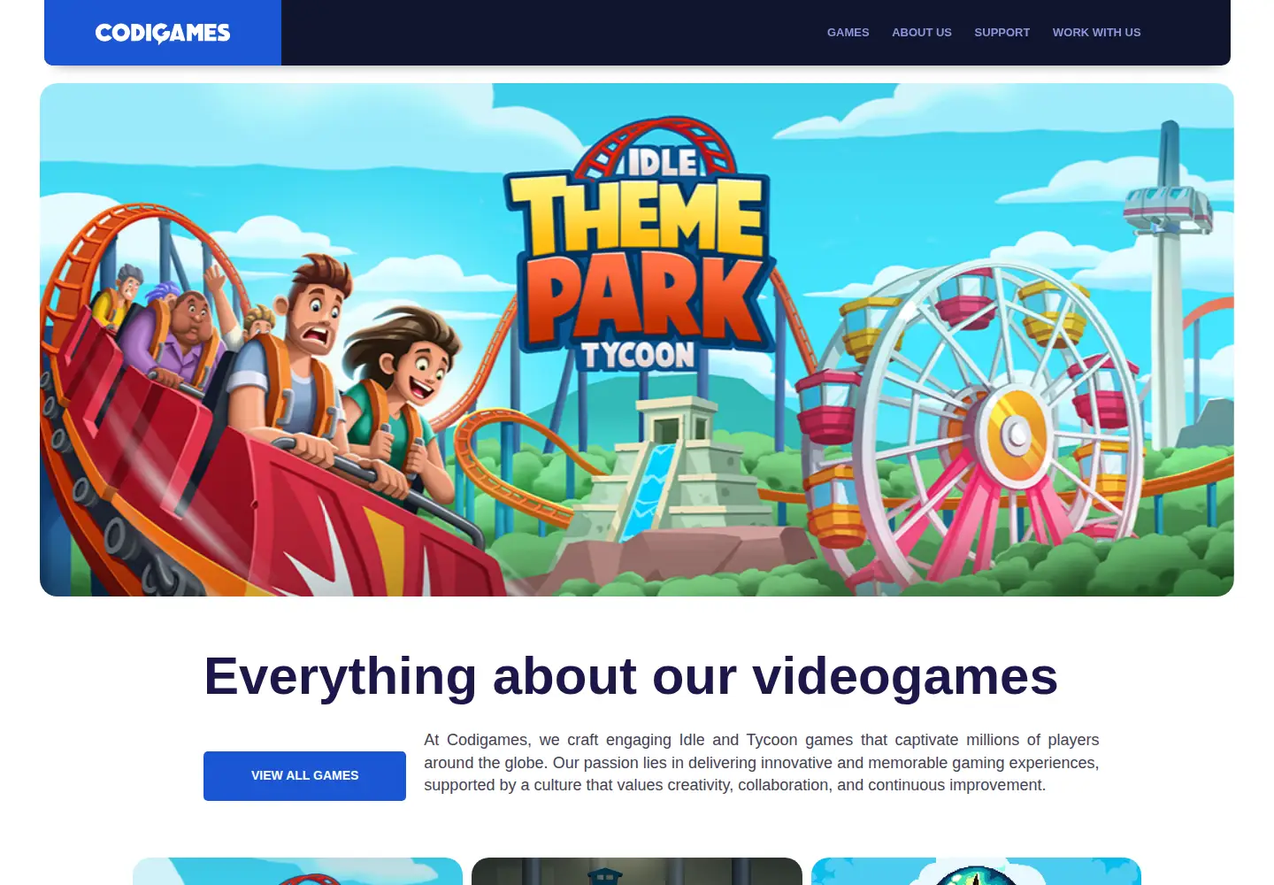 Screenshot of codigames.com
