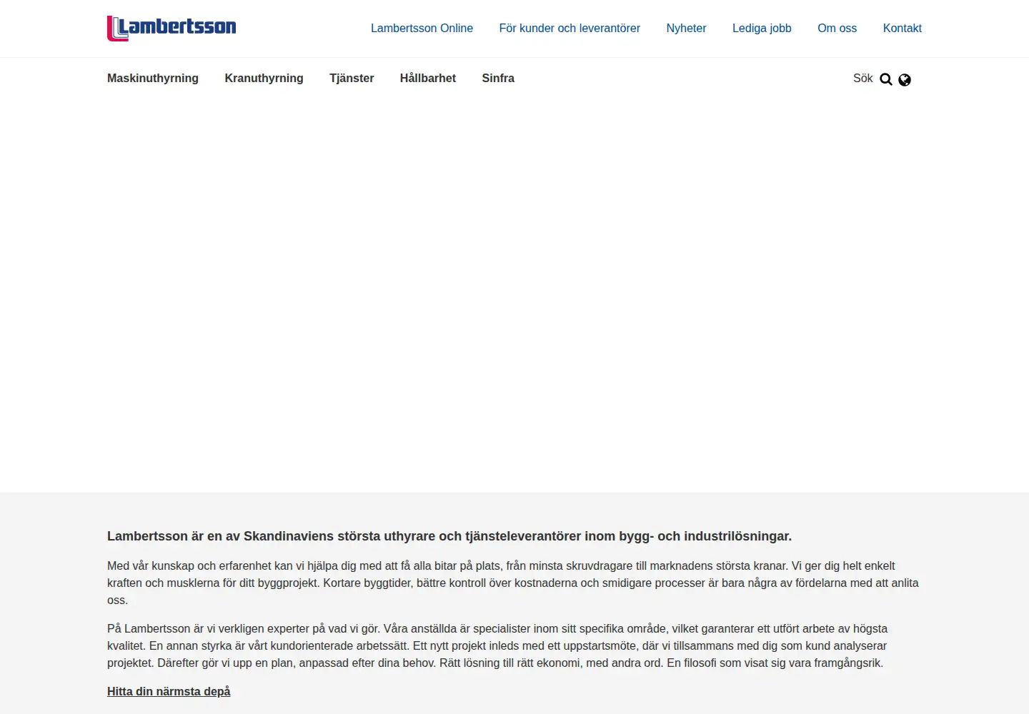 Screenshot of lambertsson.com