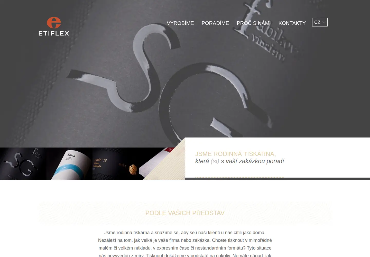Screenshot of etiflex.cz