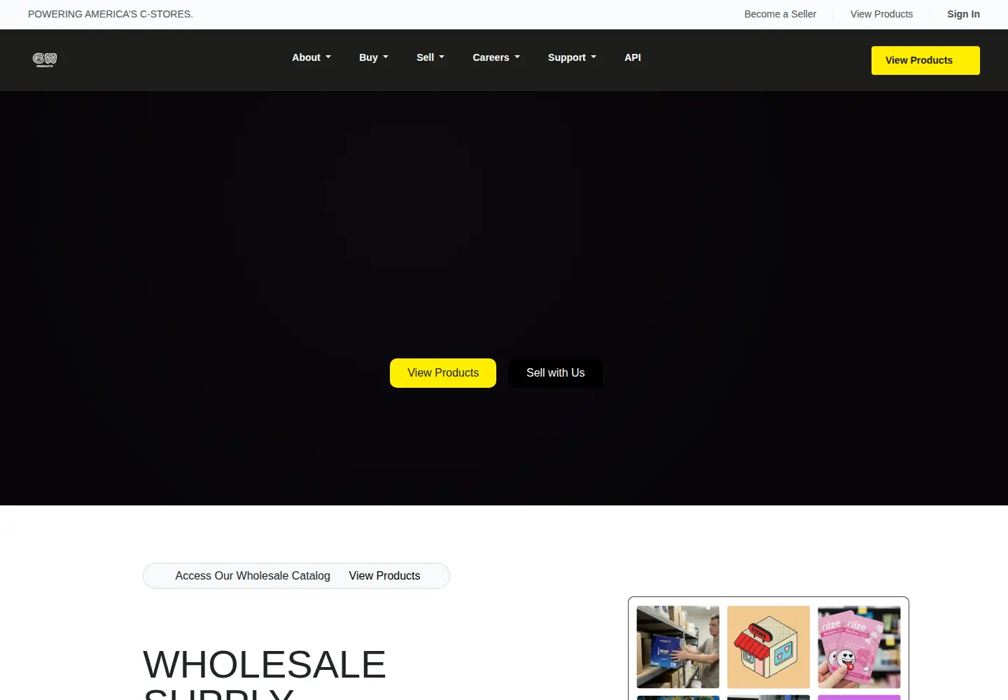 Screenshot of gwproductsusa.com