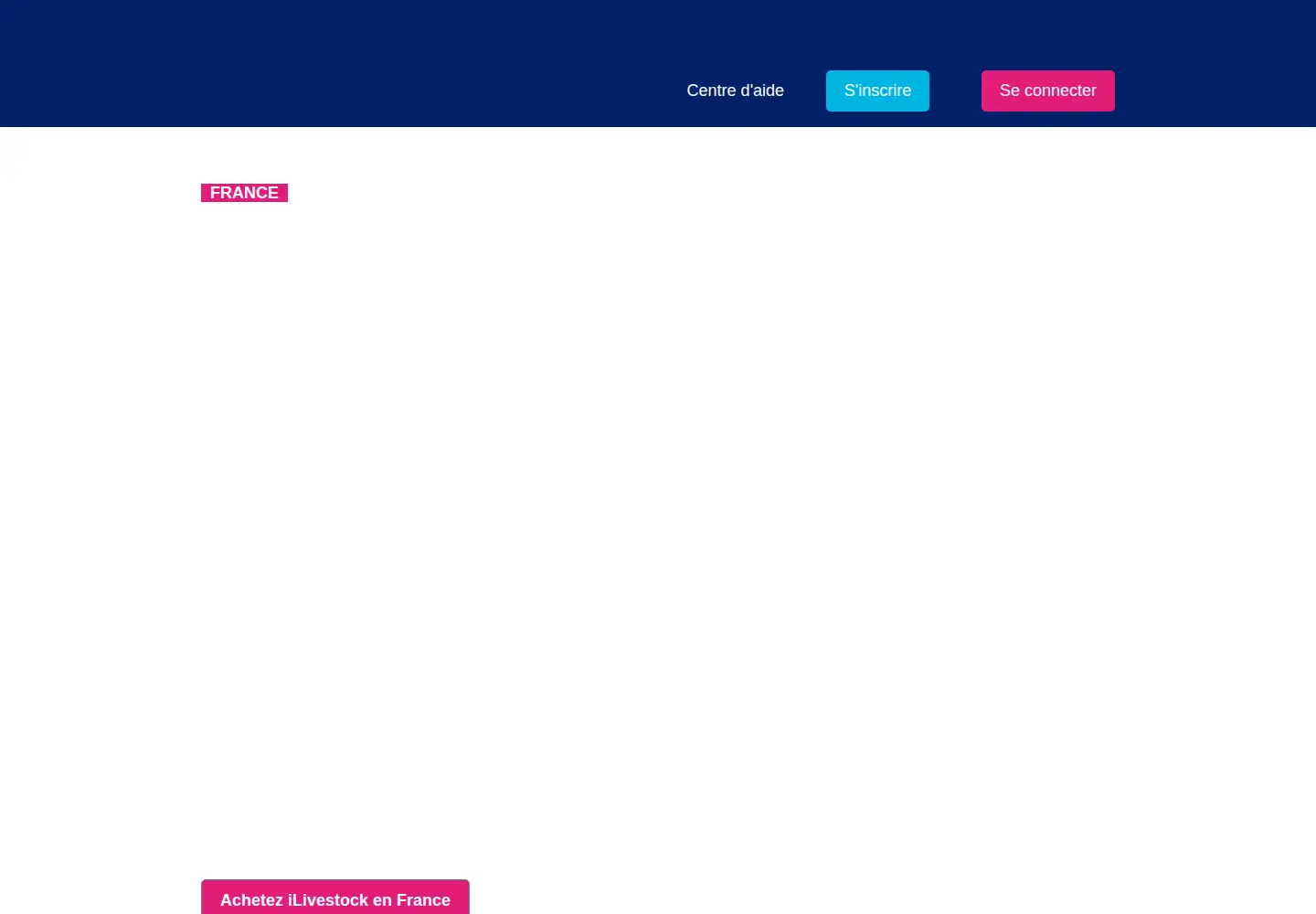 Screenshot of ilivestock.com
