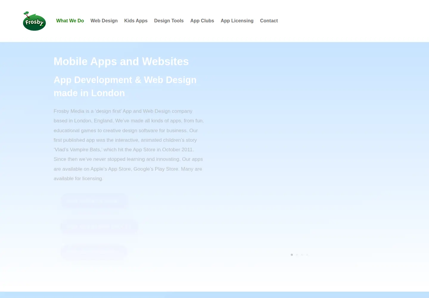 Screenshot of frosby.net
