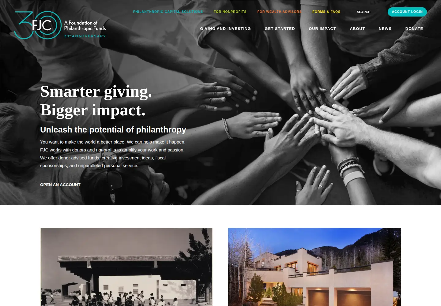 Screenshot of fjc.org