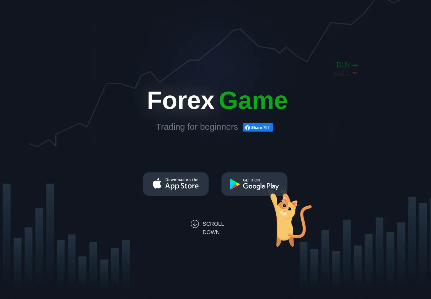 Captured homepage of forexgame.net in the current scan