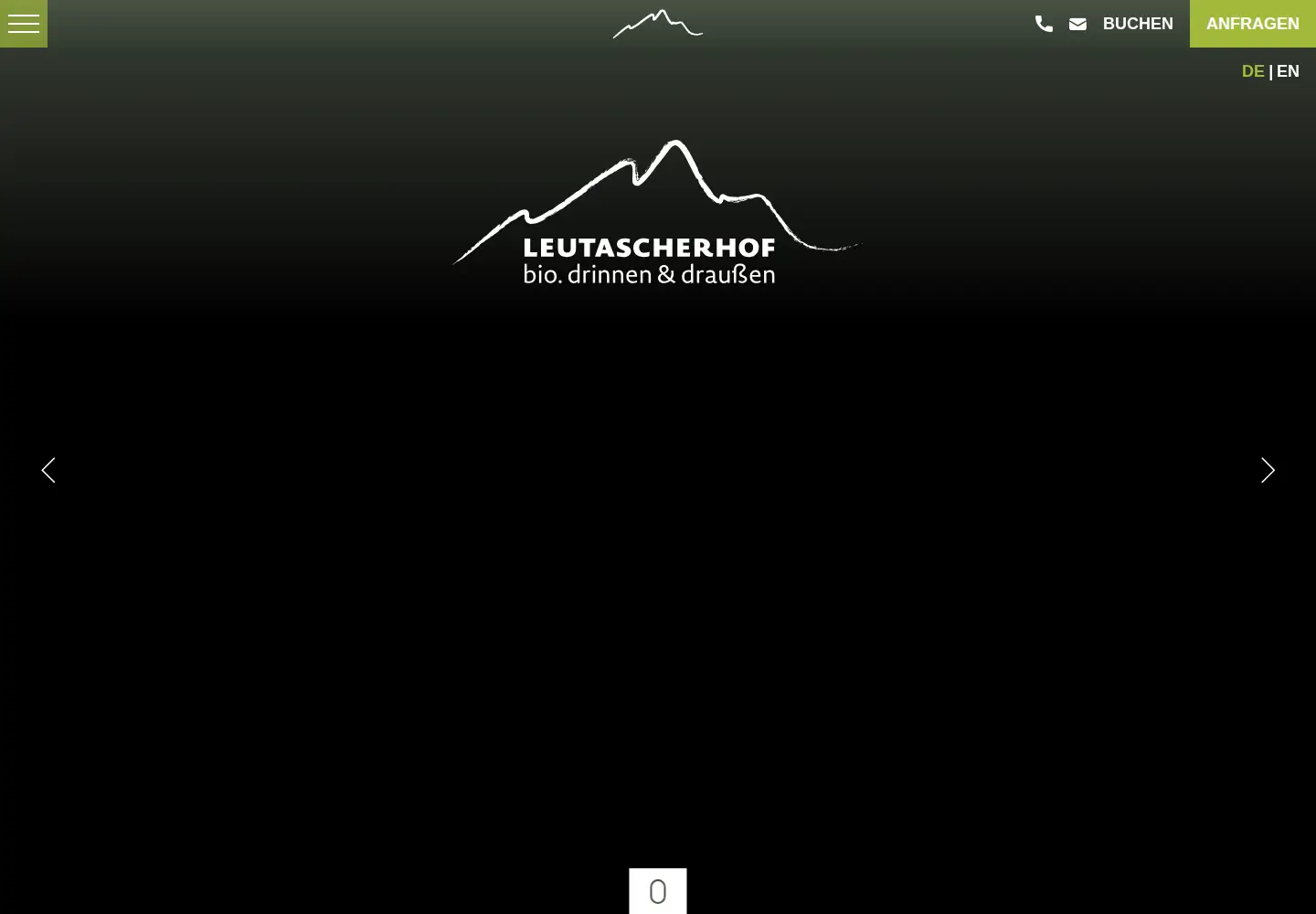 Screenshot of leutascherhof.at