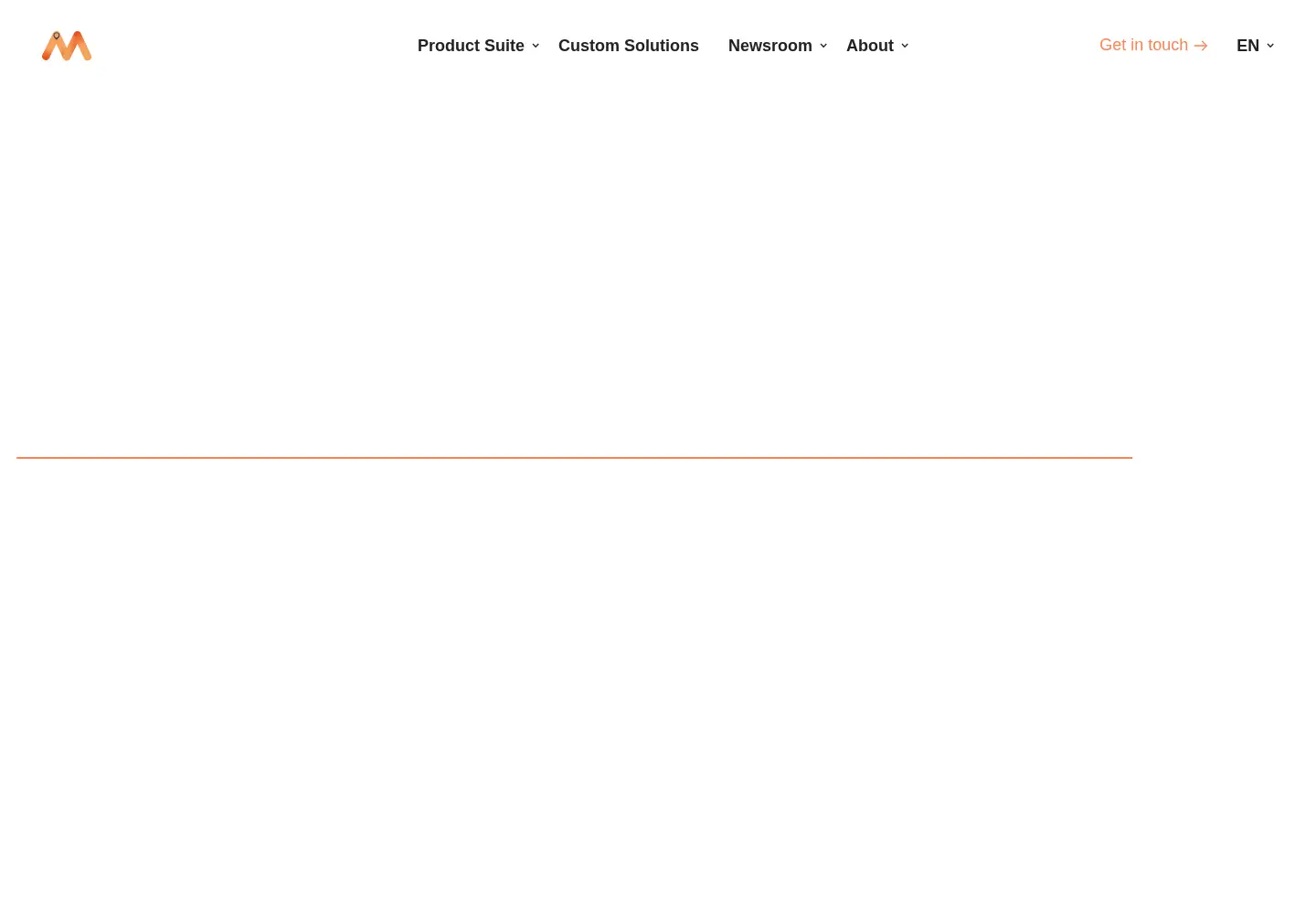 Captured homepage of meep.app in the current scan