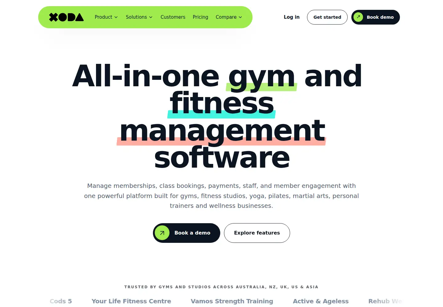 Screenshot of xoda.com