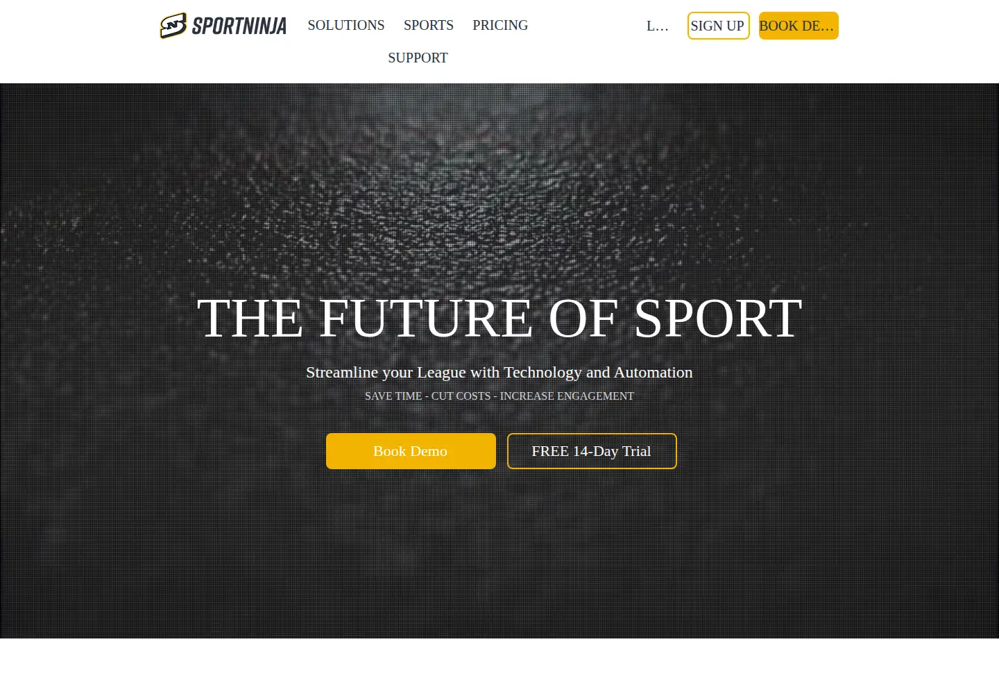 Screenshot of sportninja.com
