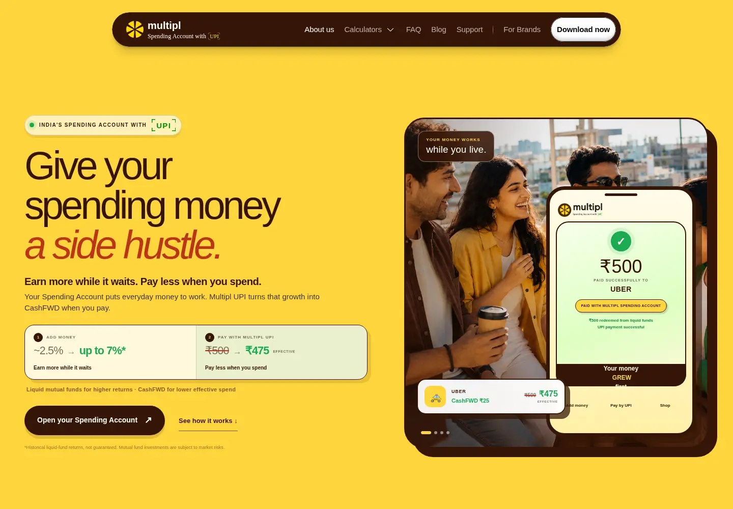 Screenshot of multipl.in