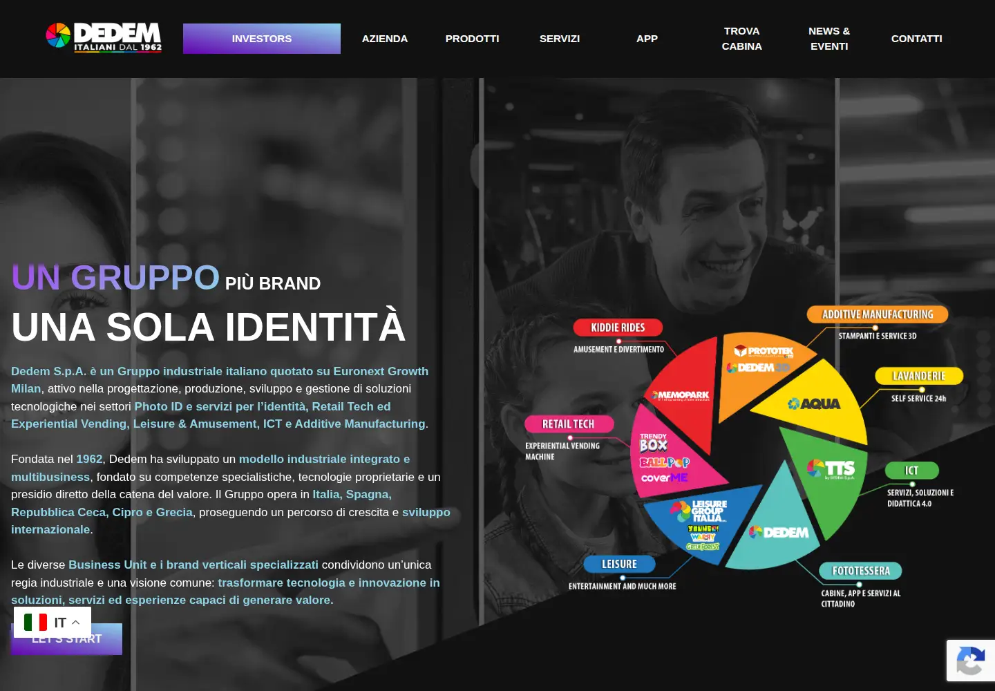 Screenshot of dedem.it