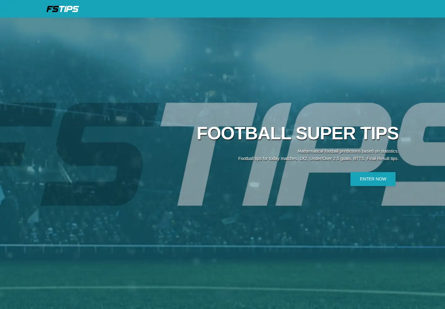 Screenshot of footballsuper.tips