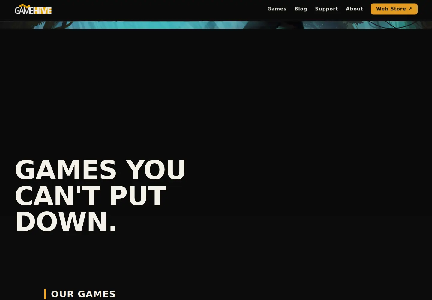 Screenshot of gamehive.com