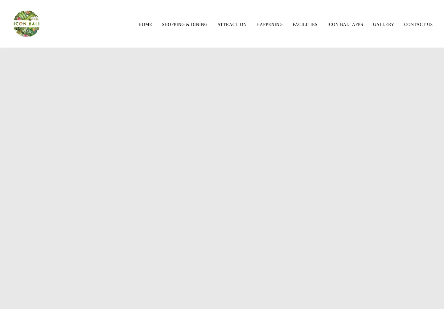 Captured homepage of iconbalimall.com in the current scan