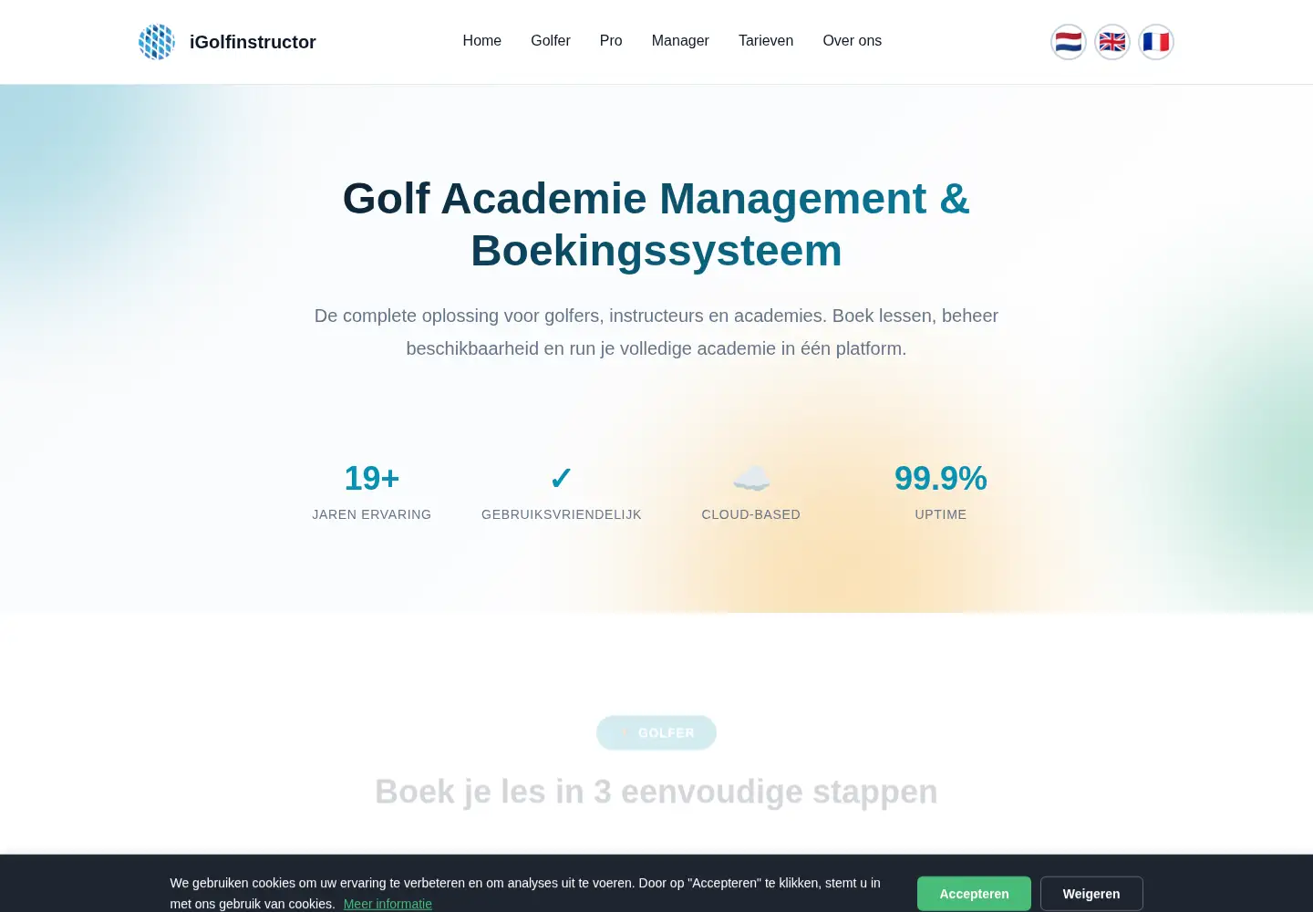 Screenshot of igolfinstructor.com