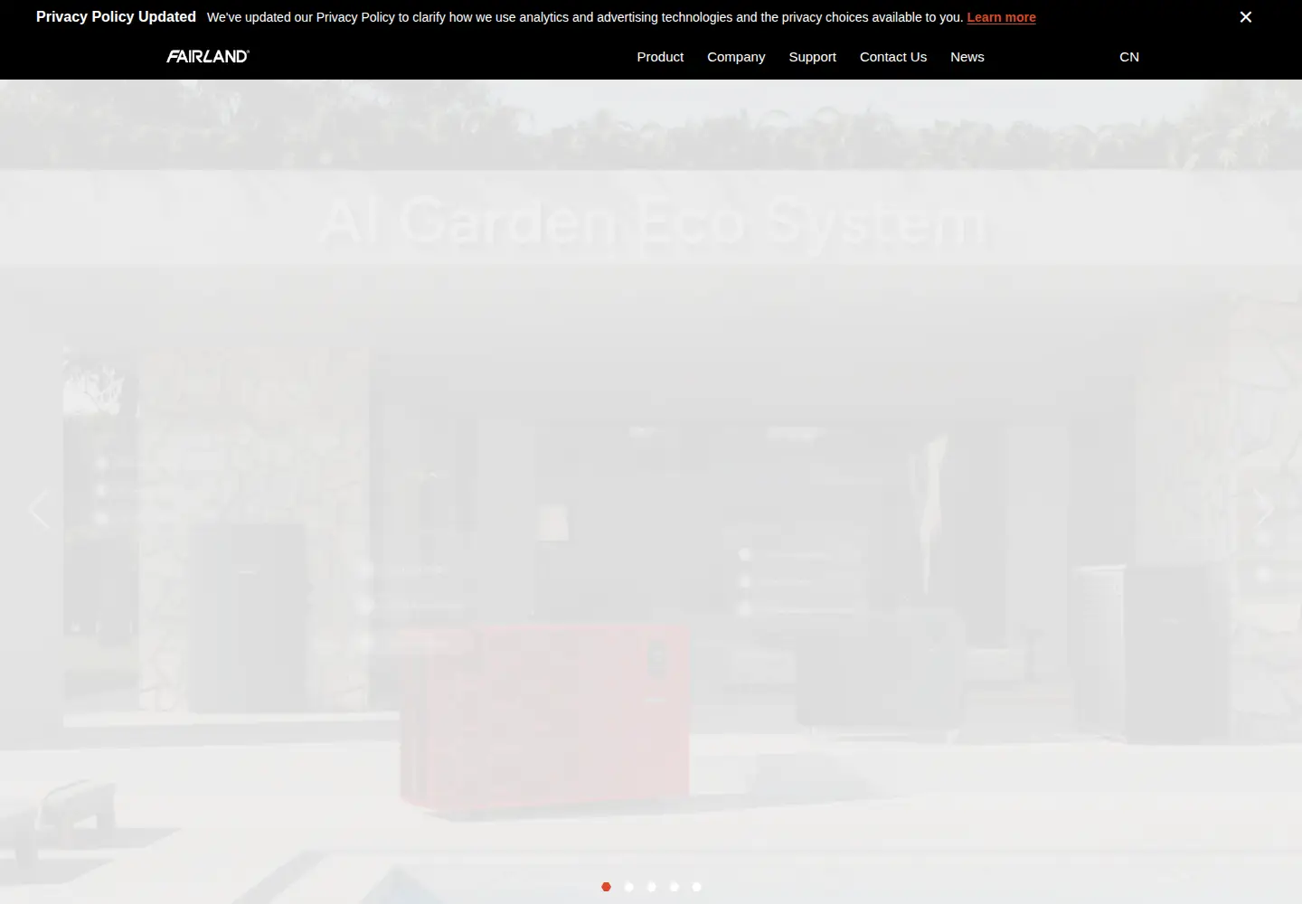 Screenshot of fairland.com.cn