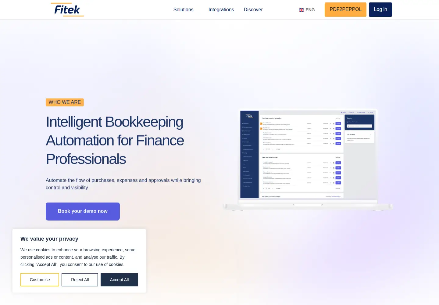 Screenshot of fitek.com