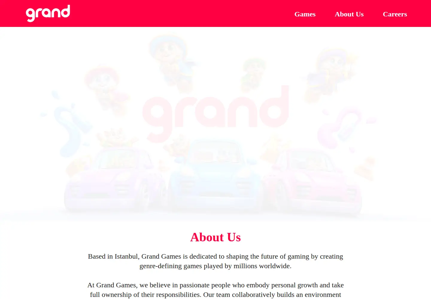Screenshot of grand.gs