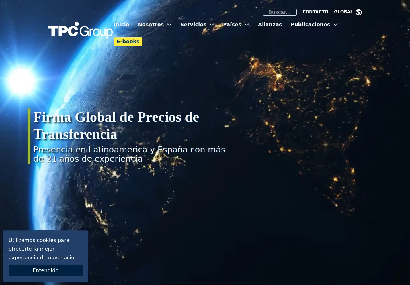 Screenshot of tpcgroup-int.com
