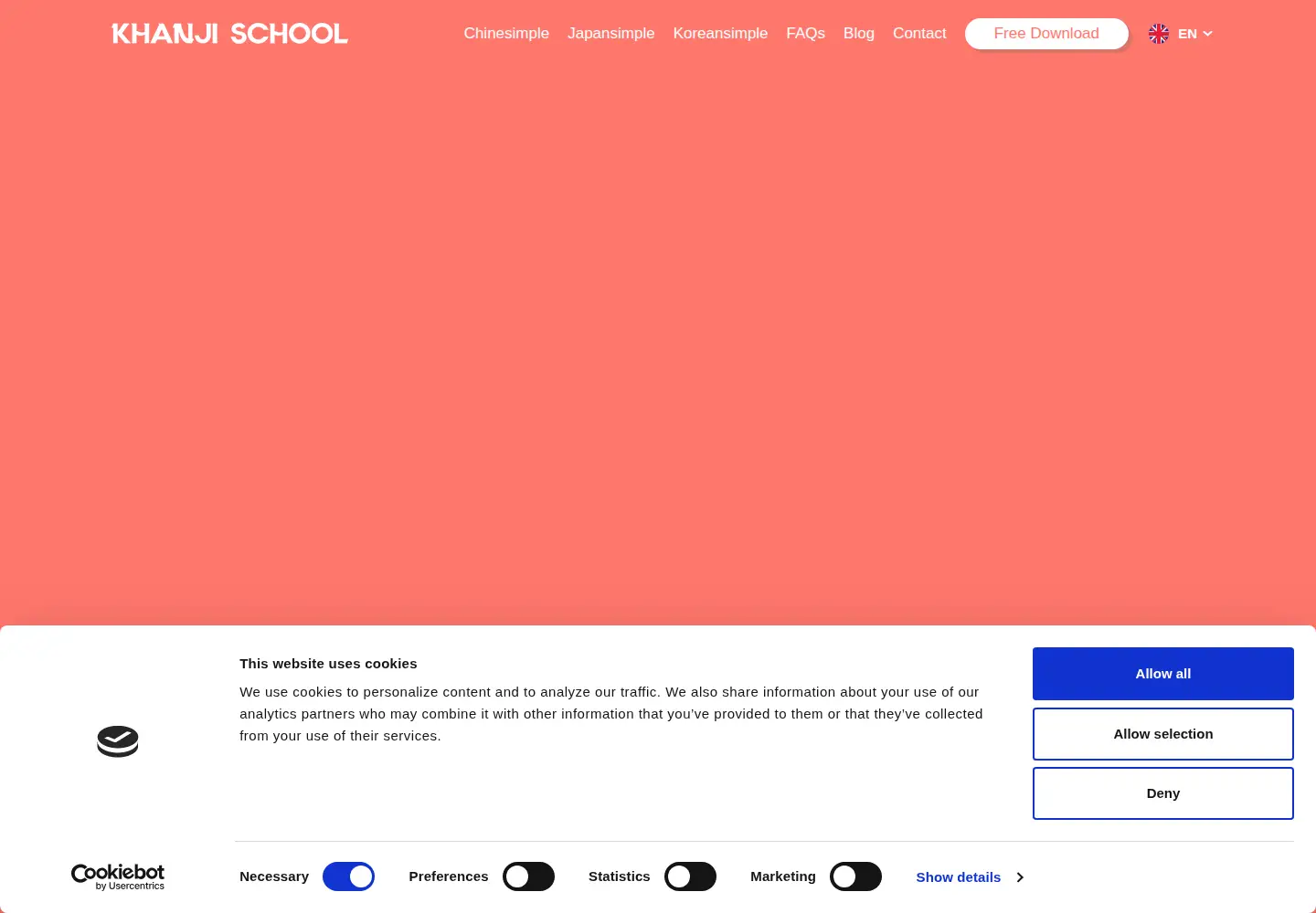 Captured homepage of khanjischool.com in the current scan