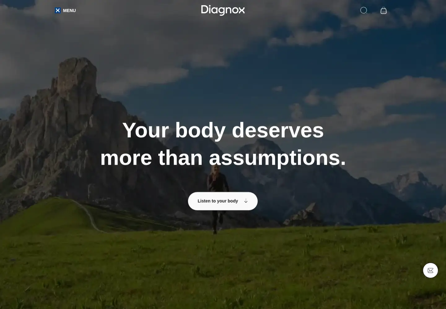 Screenshot of diagnoxhealth.com