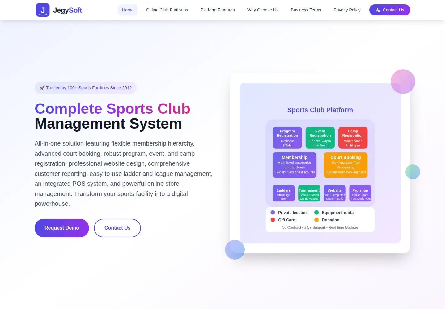 Screenshot of jegysoft.com