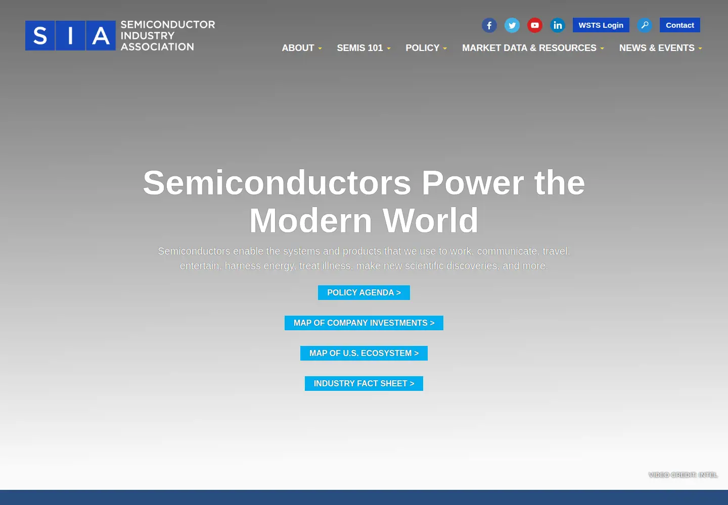 Screenshot of semiconductors.org