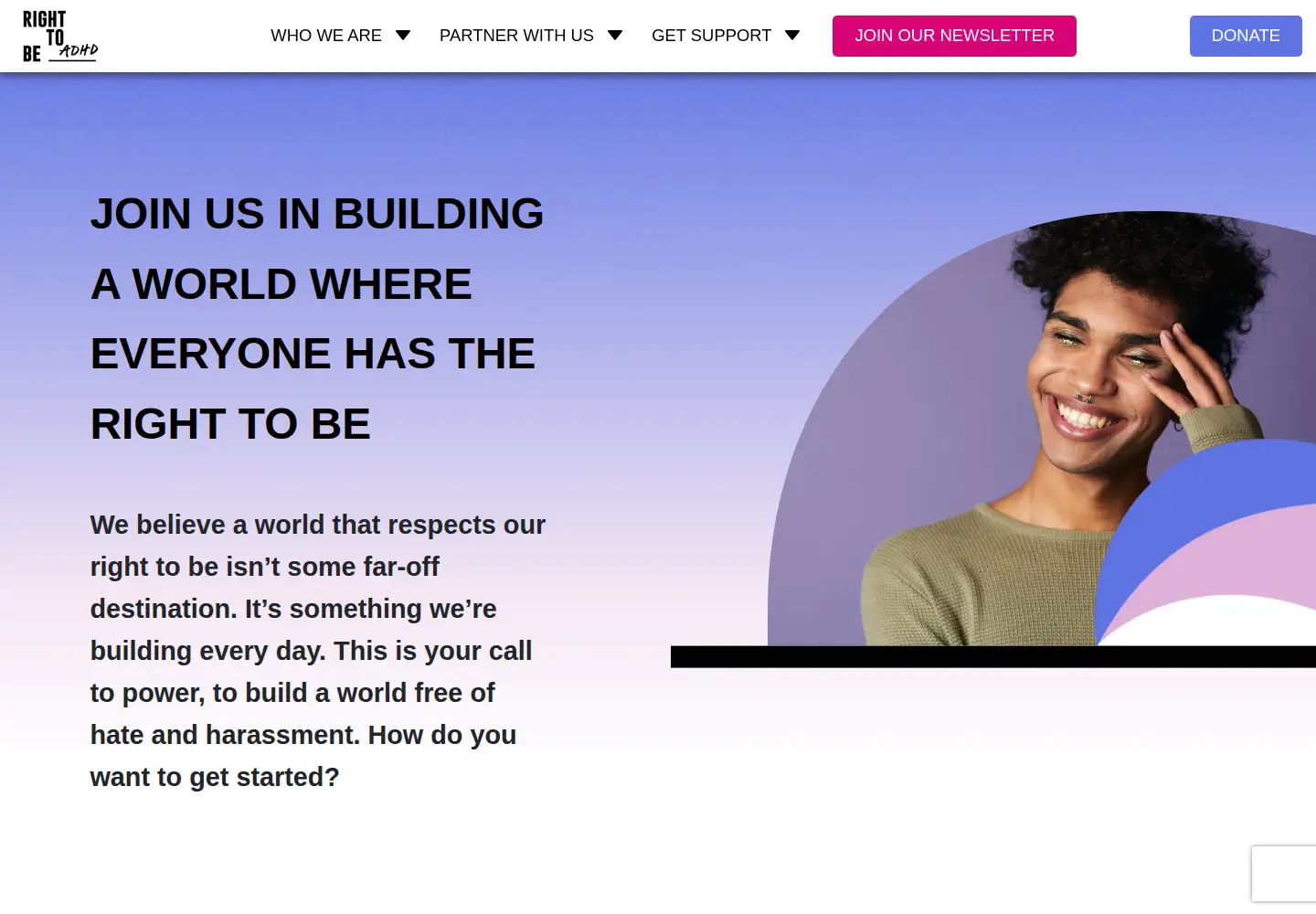 Captured homepage of ihollaback.org in the current scan