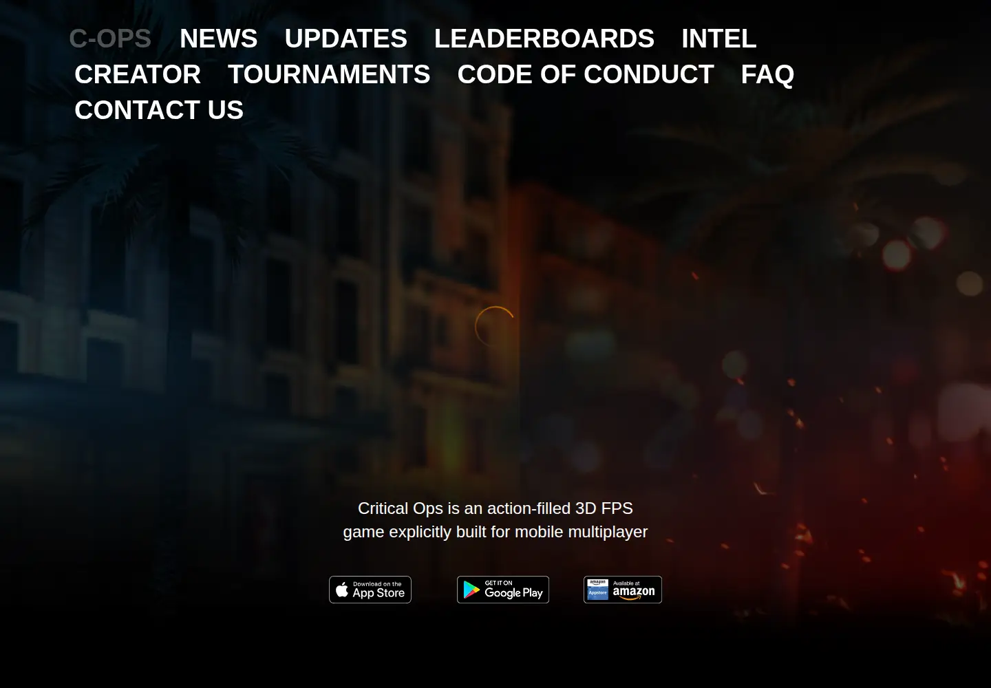 Screenshot of criticalopsgame.com