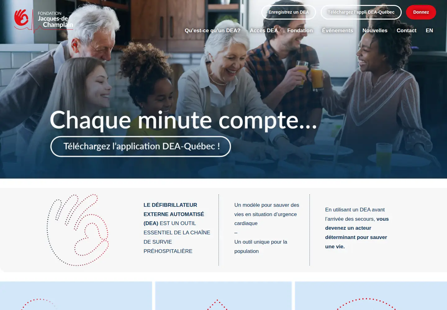 Screenshot of jacquesdechamplain.com