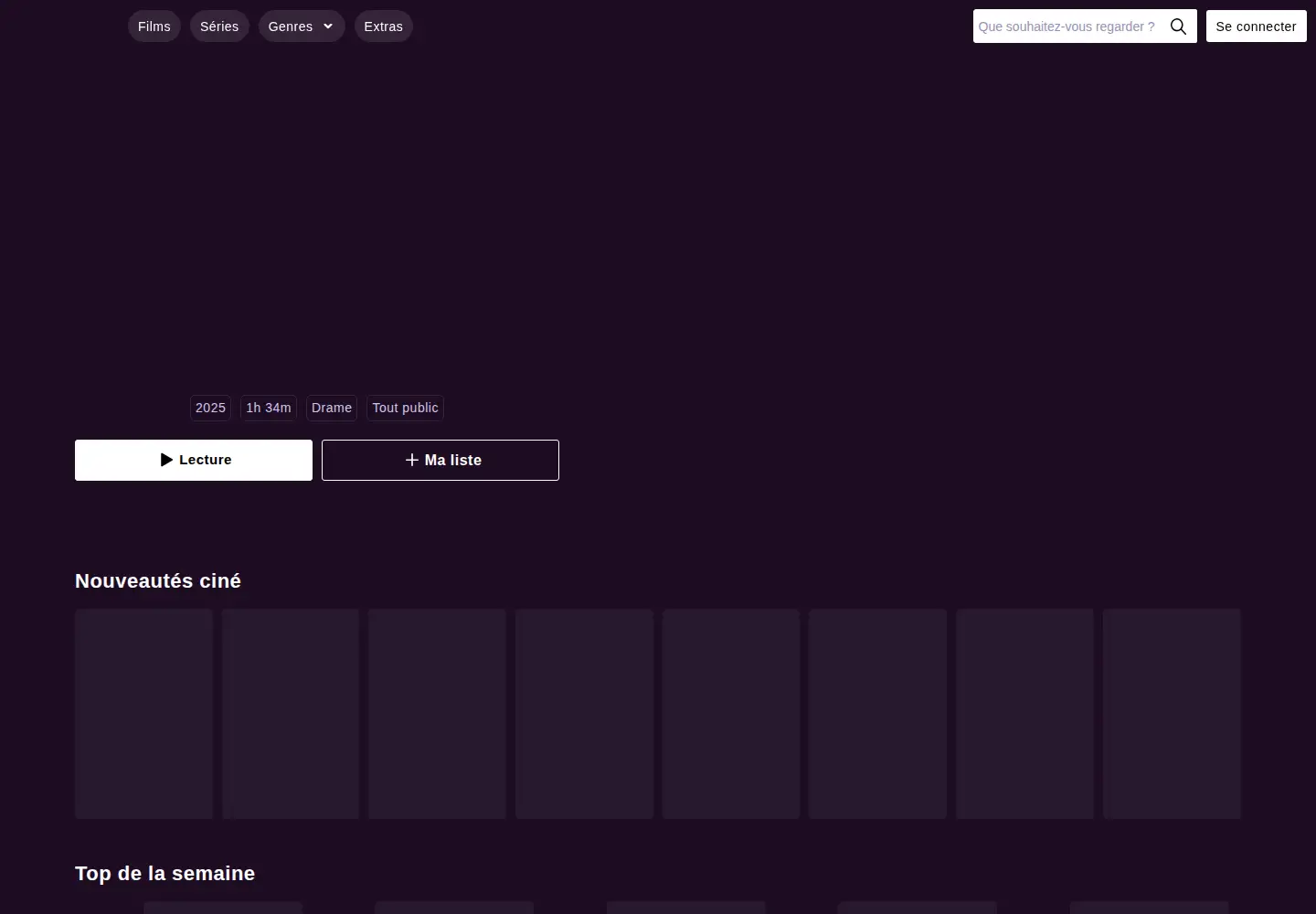 Captured homepage of playvod.com in the current scan