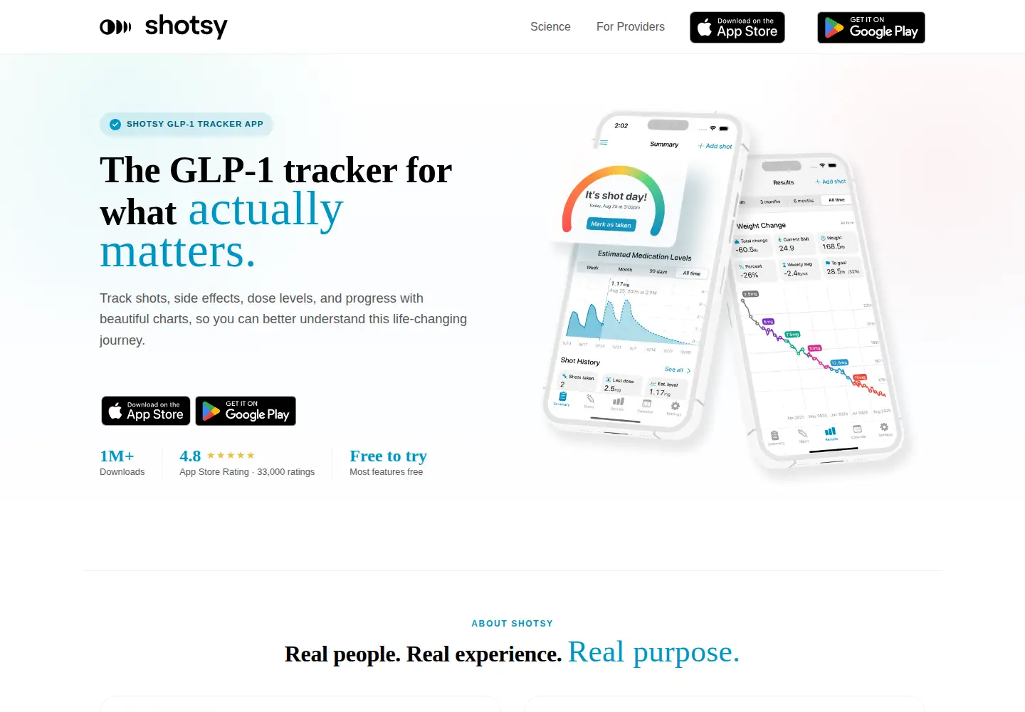 Screenshot of shotsyapp.com