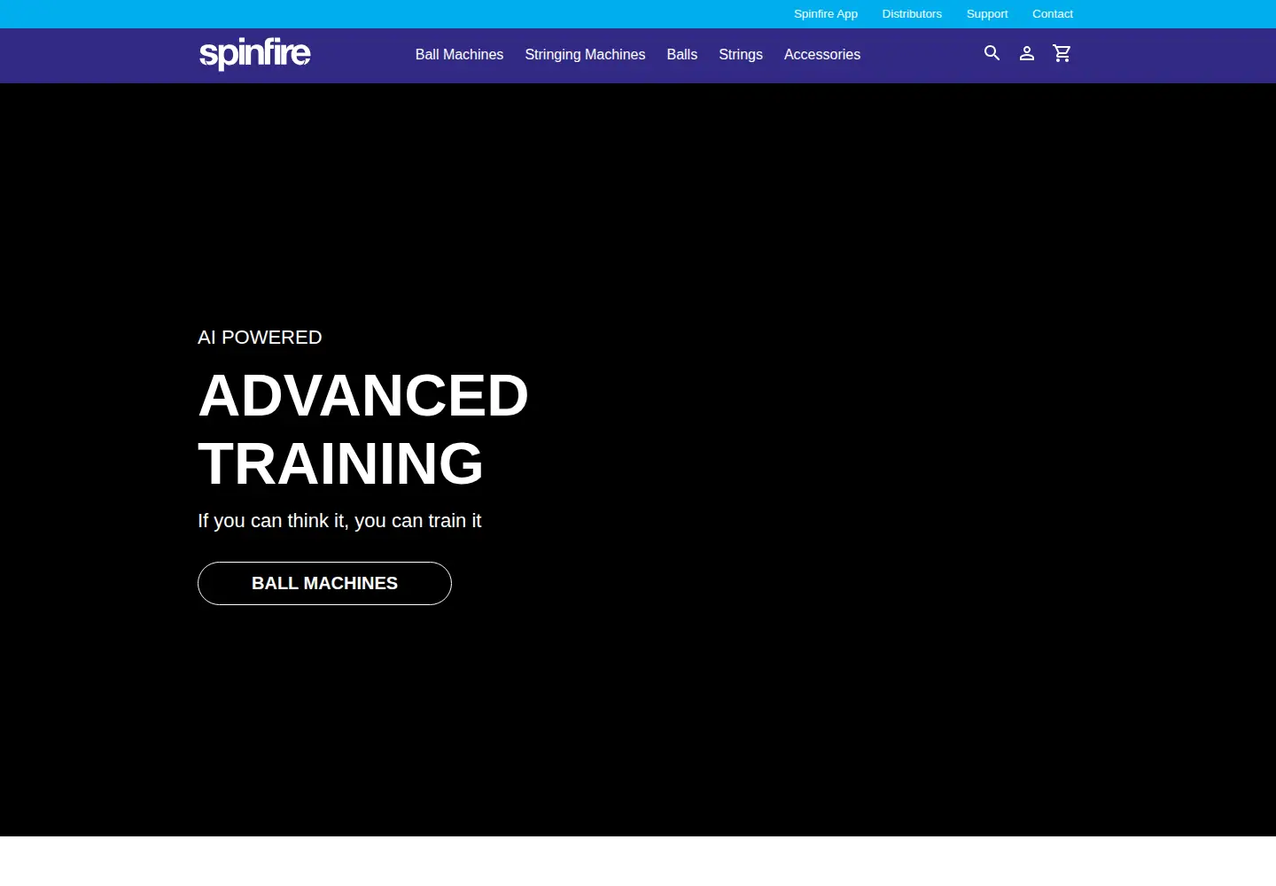 Screenshot of spinfiresport.com