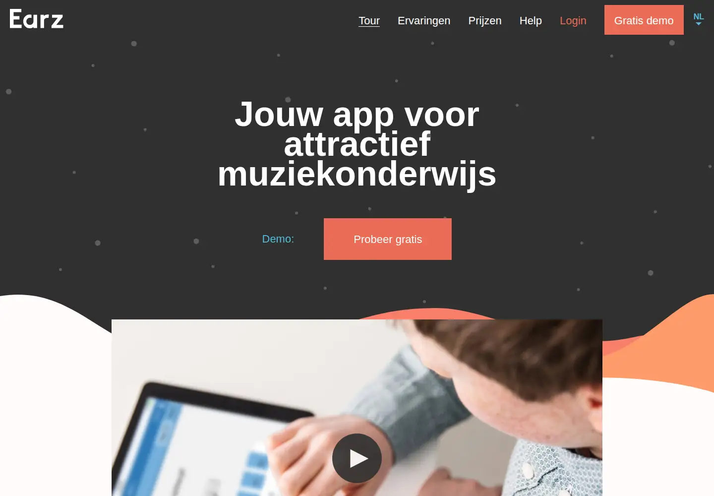 Screenshot of earz.eu