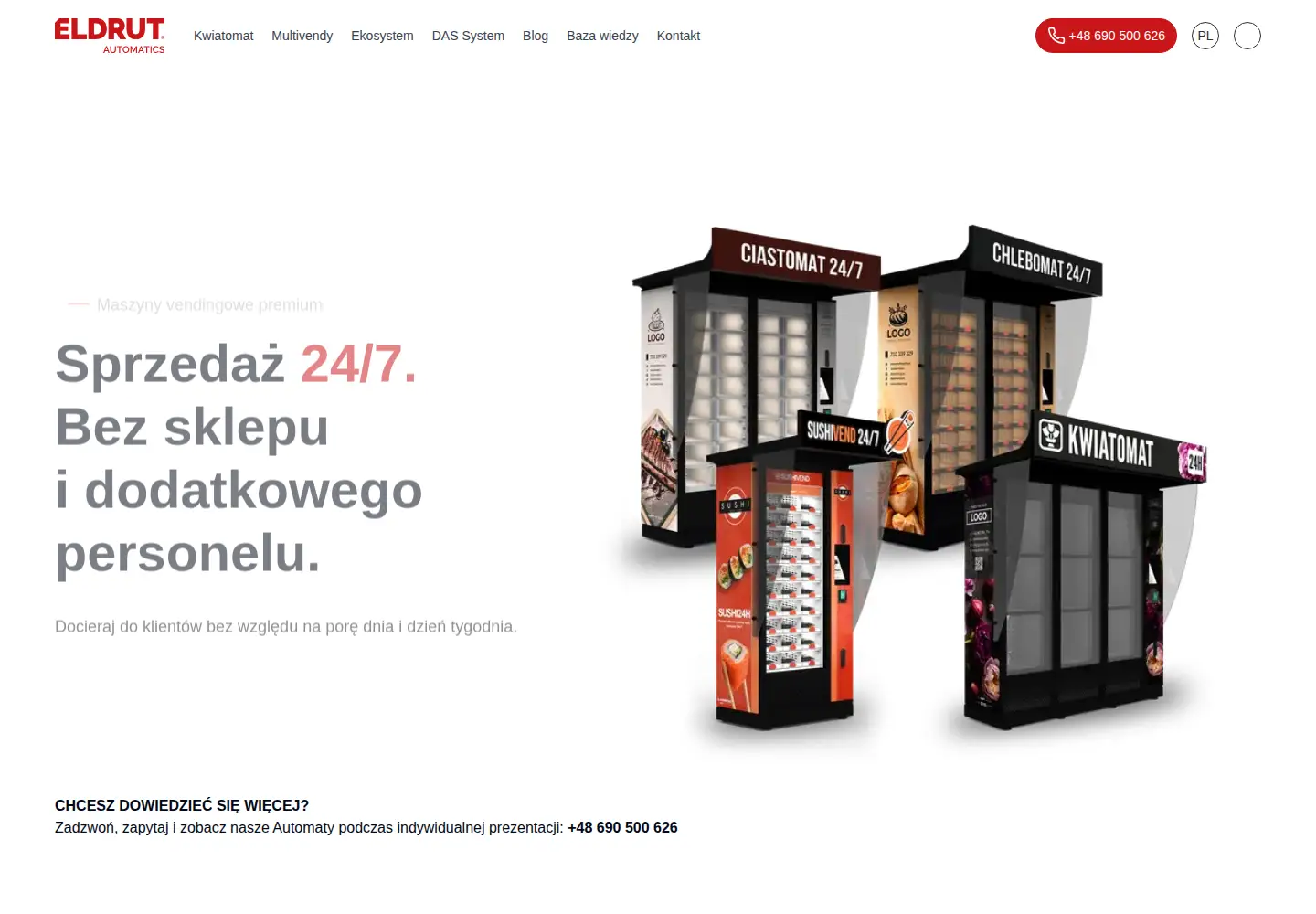 Screenshot of eldrut-automatics.com