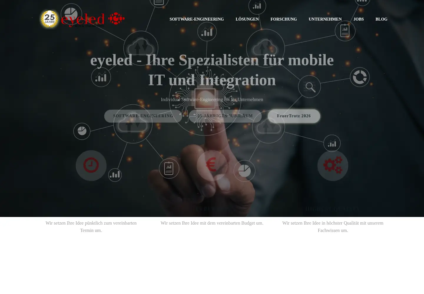Screenshot of eyeled.de