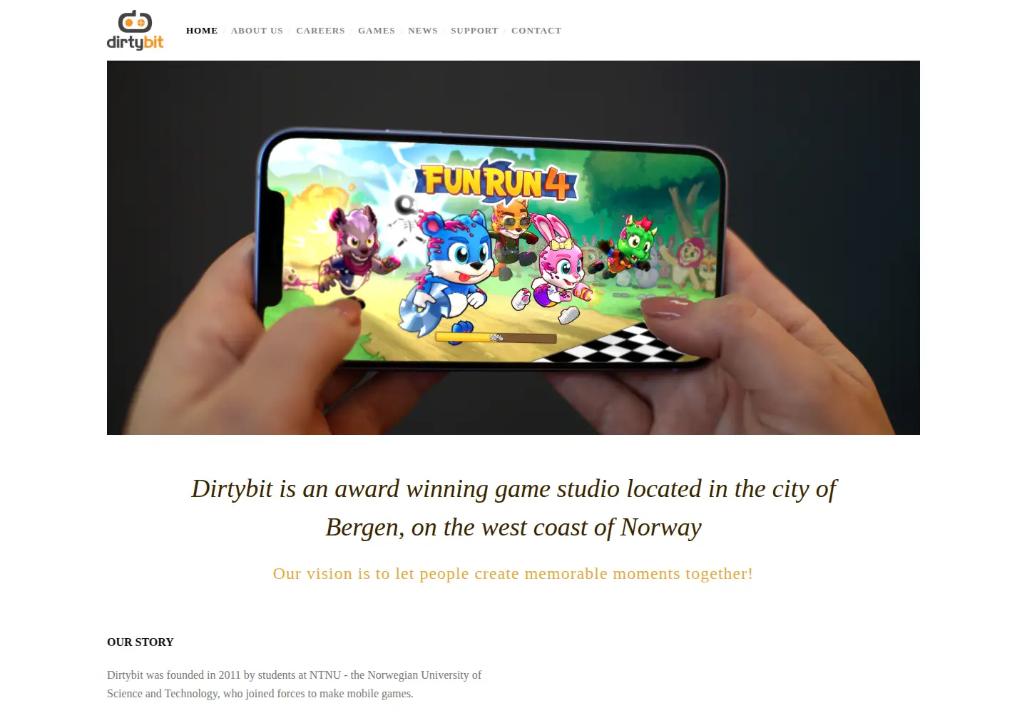 Screenshot of dirtybit.com
