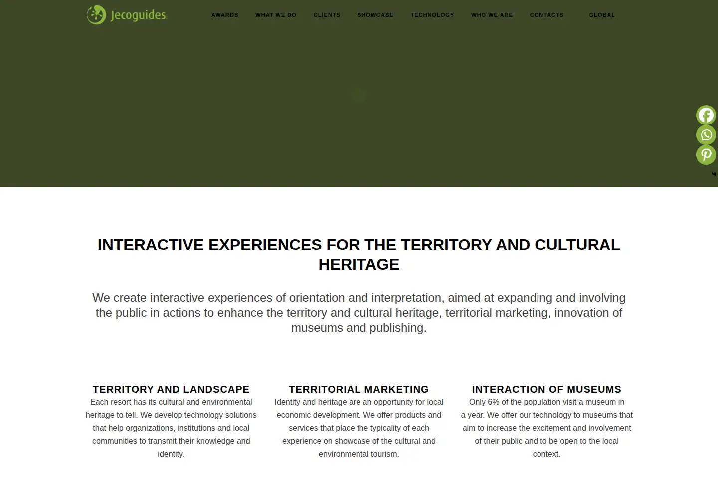 Screenshot of jecoguides.it