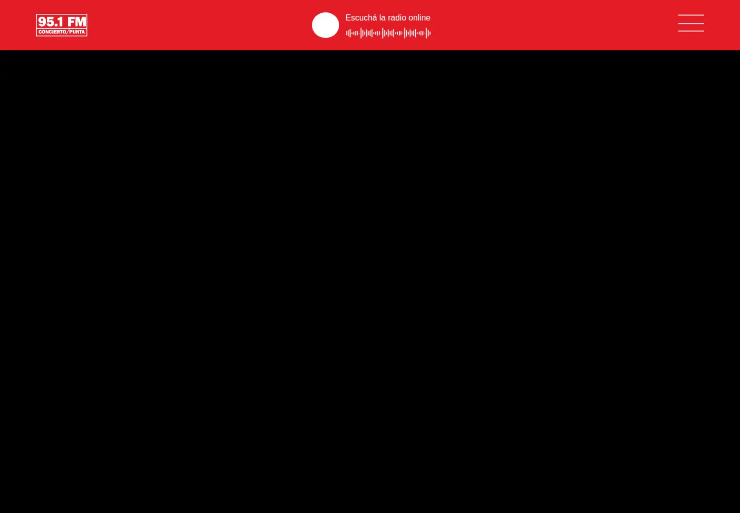 Screenshot of conciertofm.com
