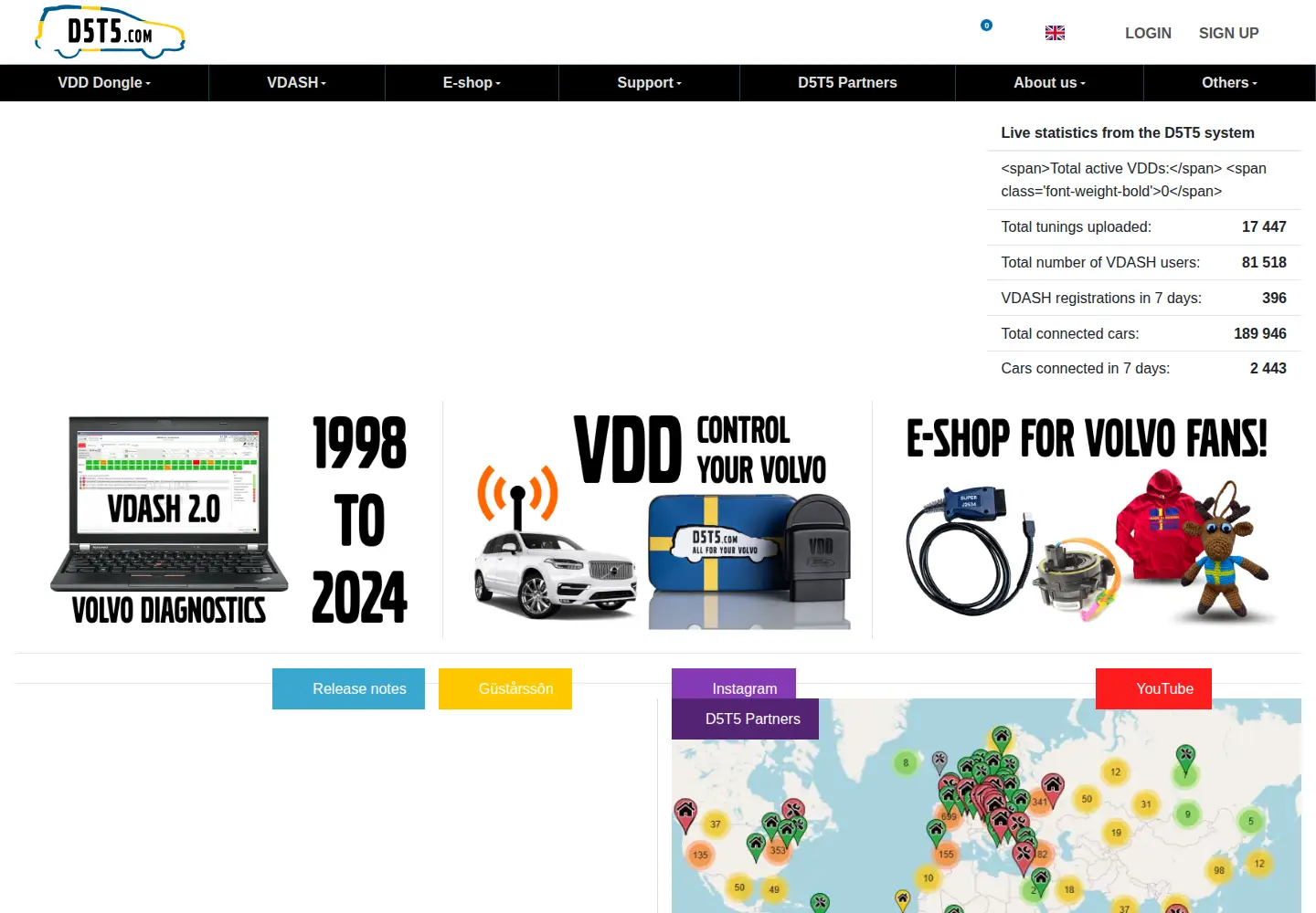 Screenshot of d5t5.com