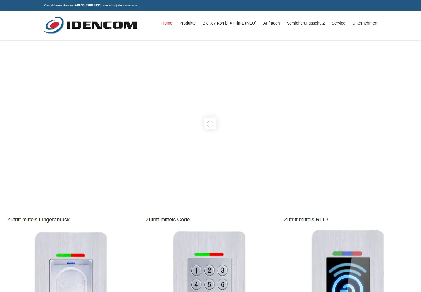 Screenshot of idencom.com