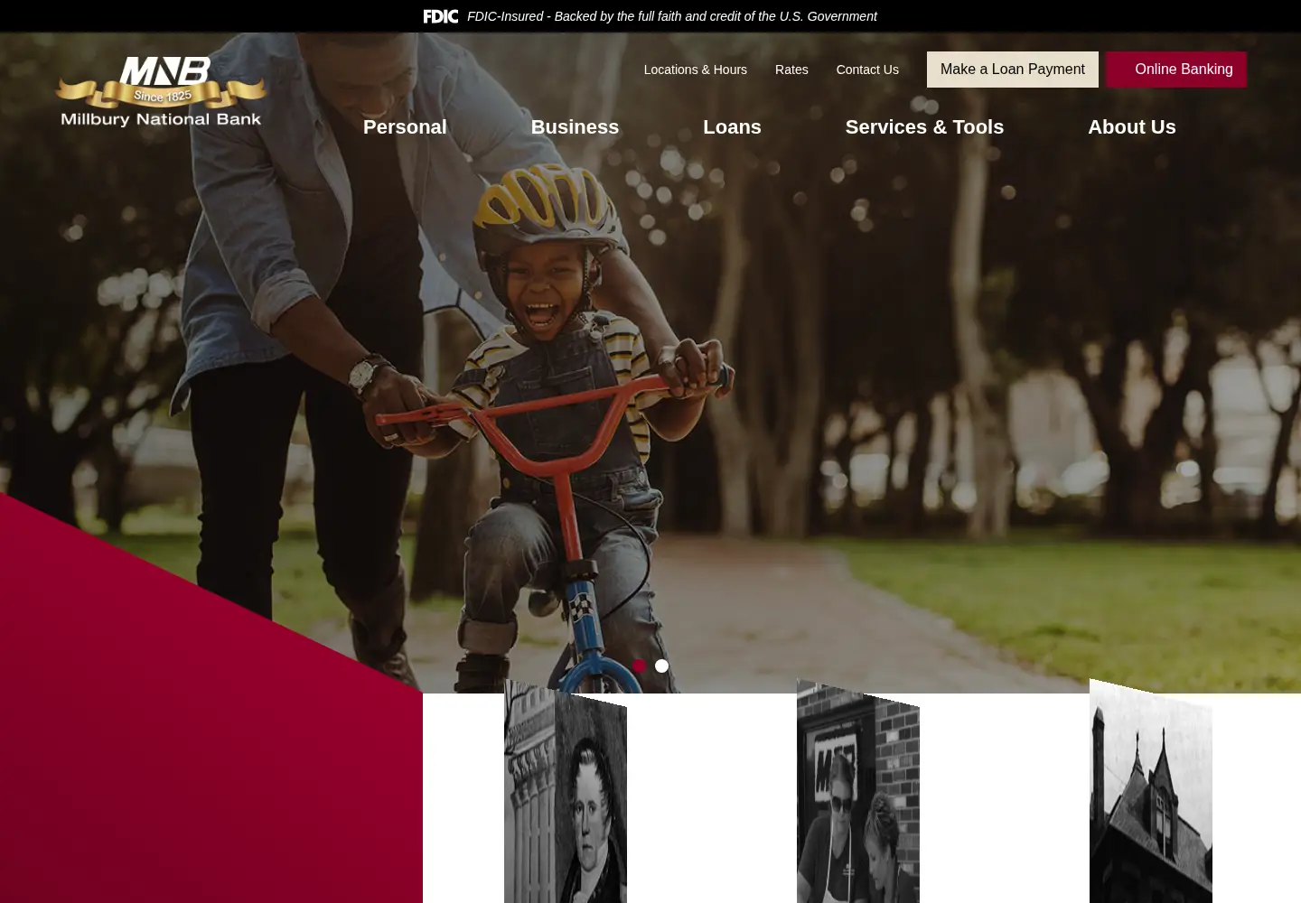 Screenshot of mnbonline.com